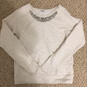 Old navy sweater with jewels size small